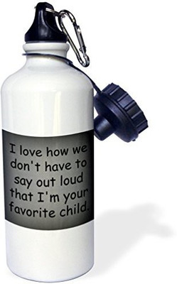 

3dRose 621 ml Water Purifier Bottle(White)