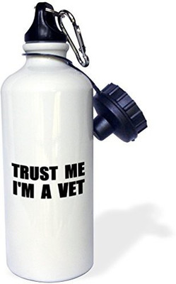 

3dRose 621 ml Water Purifier Bottle(White)