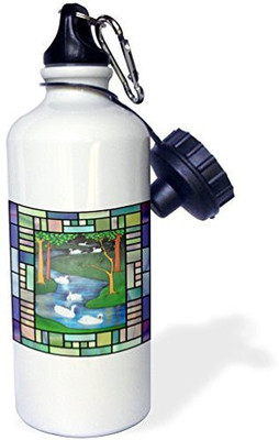 

3dRose 621 ml Water Purifier Bottle(White)
