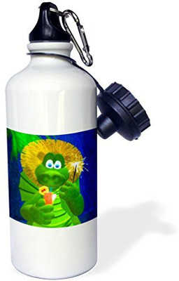 

3dRose 621 ml Water Purifier Bottle(White)