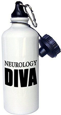 

3dRose 621 ml Water Purifier Bottle(White)