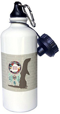 

3dRose 621 ml Water Purifier Bottle(White)
