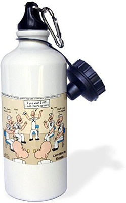 

3dRose 621 ml Water Purifier Bottle(White)