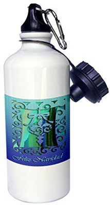 

3dRose 621 ml Water Purifier Bottle(White)