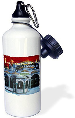 

3dRose 621 ml Water Purifier Bottle(White)
