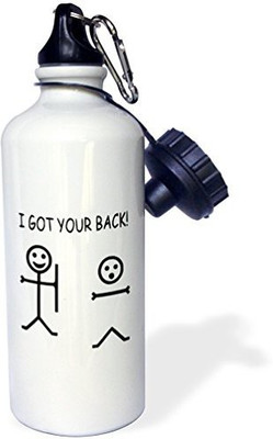 

3dRose 621 ml Water Purifier Bottle(White)