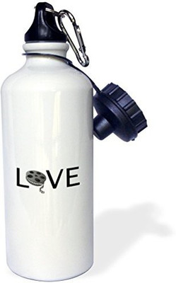 

3dRose 621 ml Water Purifier Bottle(White)