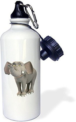 

3dRose 621 ml Water Purifier Bottle(White)