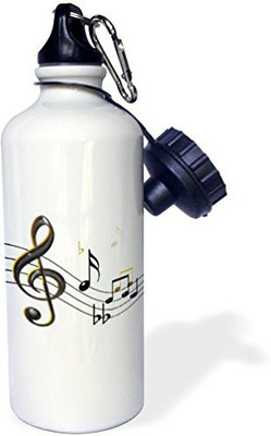 

3dRose 621 ml Water Purifier Bottle(White)