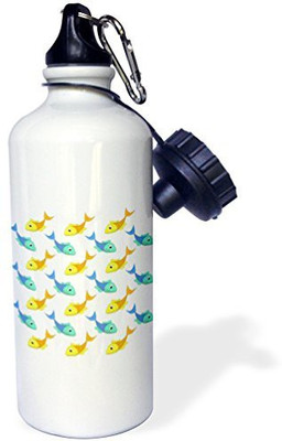 

3dRose 621 ml Water Purifier Bottle(White)