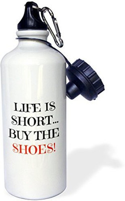 

3dRose 621 ml Water Purifier Bottle(White)