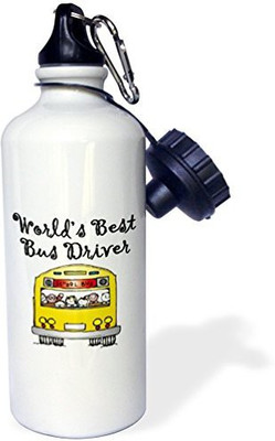 

3dRose 621 ml Water Purifier Bottle(White)