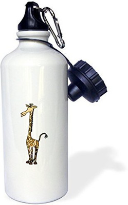 

3dRose 621 ml Water Purifier Bottle(White)