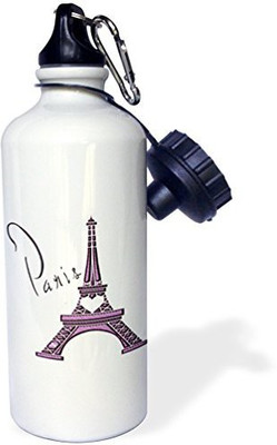 

3dRose 621 ml Water Purifier Bottle(White)