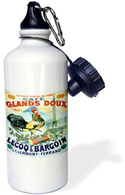 

3dRose 621 ml Water Purifier Bottle(White)