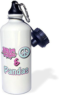 

3dRose 621 ml Water Purifier Bottle(White)