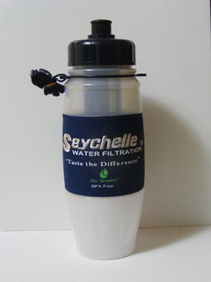 

Seychelle 828 ml Water Purifier Bottle(Blue)