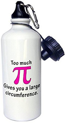 

3dRose 621 ml Water Purifier Bottle(White)
