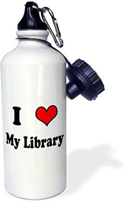 

3dRose 621 ml Water Purifier Bottle(White)