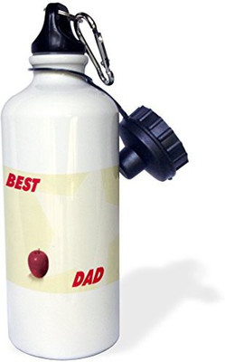 

3dRose 621 ml Water Purifier Bottle(White)