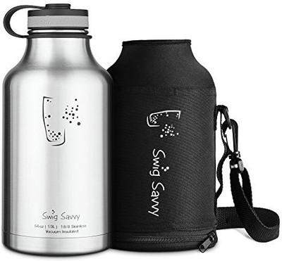 

SWIG SAVVY 1892 ml Water Purifier Bottle(Silver)