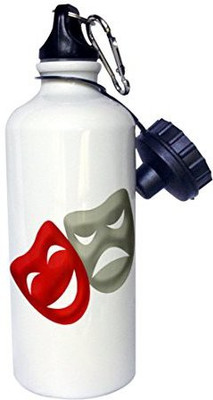 

3dRose 621 ml Water Purifier Bottle(White)