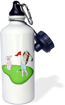 

3dRose 621 ml Water Purifier Bottle(White)