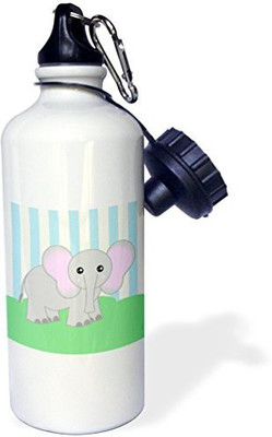 

3dRose 621 ml Water Purifier Bottle(White)