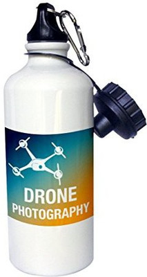 

3dRose 621 ml Water Purifier Bottle(White)