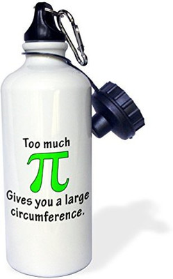 

3dRose 621 ml Water Purifier Bottle(White)