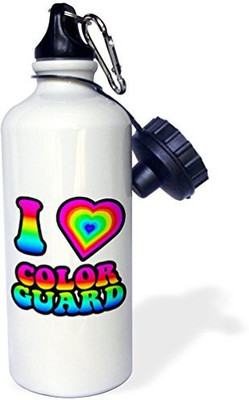 

3dRose 621 ml Water Purifier Bottle(White)
