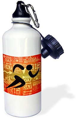 

3dRose 621 ml Water Purifier Bottle(White)