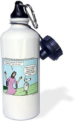 

3dRose 621 ml Water Purifier Bottle(White)