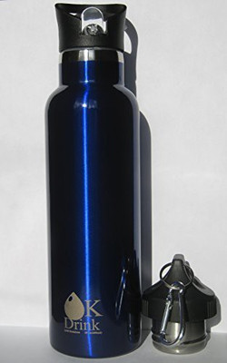 

OK Hydrate 600 ml Water Purifier Bottle(Black)