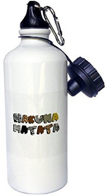

3dRose 621 ml Water Purifier Bottle(White)