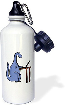 

3dRose 621 ml Water Purifier Bottle(White)