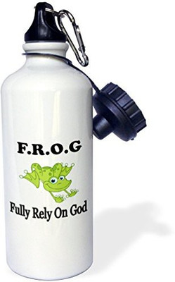 

3dRose 621 ml Water Purifier Bottle(White)