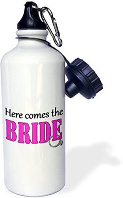 

3dRose 621 ml Water Purifier Bottle(White)