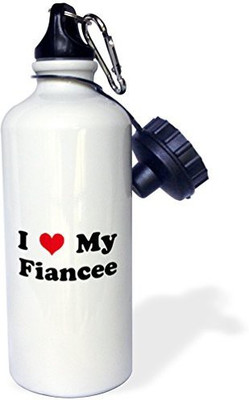 

3dRose 621 ml Water Purifier Bottle(White)