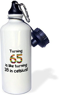 

3dRose 621 ml Water Purifier Bottle(White)