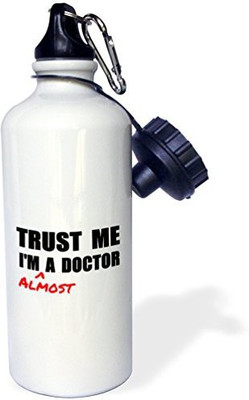 

3dRose 621 ml Water Purifier Bottle(White)