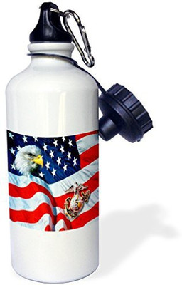 

3dRose 621 ml Water Purifier Bottle(White)