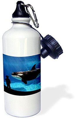 

3dRose 621 ml Water Purifier Bottle(White)