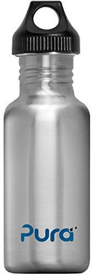 

Pura 600 ml Water Purifier Bottle(Silver)