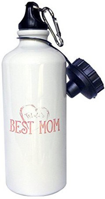 

3dRose 621 ml Water Purifier Bottle(White)