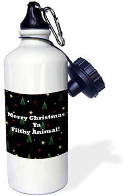 

3dRose 621 ml Water Purifier Bottle(White)