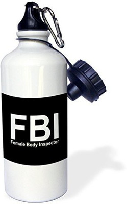 3dRose 621 ml Water Purifier Bottle(White)