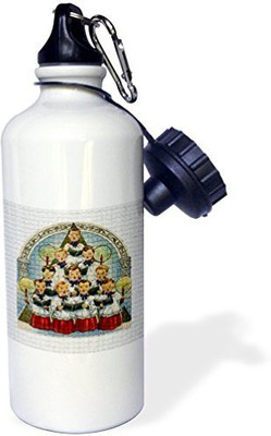 

3dRose 621 ml Water Purifier Bottle(White)