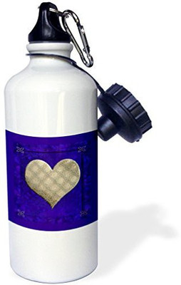

3dRose 621 ml Water Purifier Bottle(White)