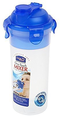 

LockandLock Water Bottle 470 ml Water Purifier Bottle(Blue)
